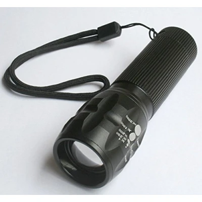 Abbildung von Neu 3 Model CREE Q5 LED Taschenlampe Flashlight Tasche 240LM