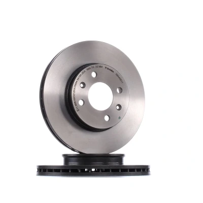 Abbildung von BREMBO COATED DISC LINE 09.A445.11 Bremsscheibe 256 22 4 innenbelüftet beschichtet hochgekohlt HYUNDAI: i20 I Schrägheck, ACCENT 3