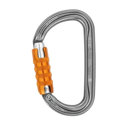Abbildung von Petzl m34 a TL am &#039;d asymmetrisch Aluminium Karabiner, Größe: triact lock, grau