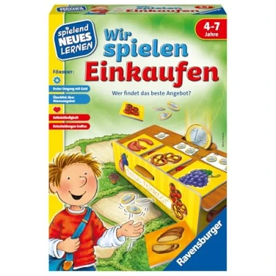 Abbildung von Ravensburger WIR Spielen Einkaufen Brettspiel für Kinder, Größe: One Size, Mehrfarbig
