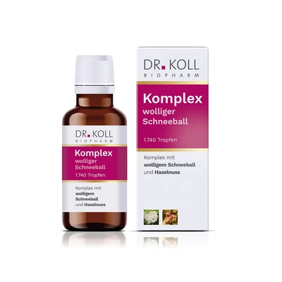 Abbildung von Komplex wolliger Schneeball Haselnuss Dr.Koll Tropfen 50 ml