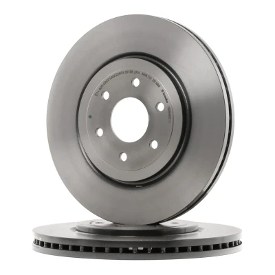 Abbildung von BREMBO COATED DISC LINE 09.B496.11 Bremsscheibe 320 28 6 innenbelüftet beschichtet NISSAN: Pathfinder 3, NP300 Navara Pritsche / Fahrgestell