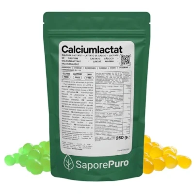 Abbildung von Saporepuro Calciumlactat pulver 250 gr Ideal zur Sphärifizierung in der molekularen Küche
