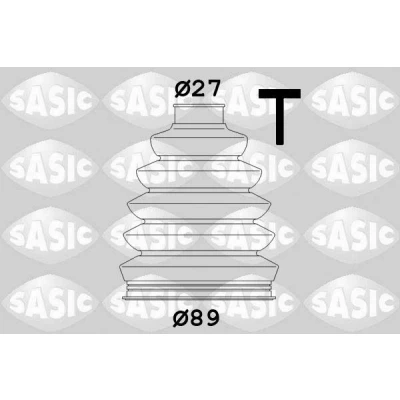 Abbildung von SASIC 1906052 Achsmanschette radseitig Thermoplast OPEL: Astra H Caravan, Zafira B, Vectra C VOLVO: V50, S40 II, C30