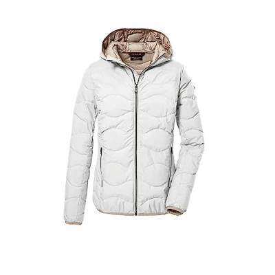 Abbildung von Killtec GW 21 QLTD Regenjacke / wasserabweisende Jacke, Damen, Größe: 38, Gebrochenes weiss