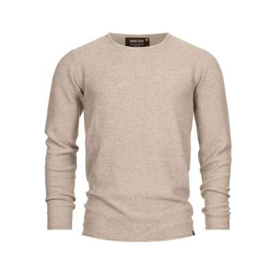 Abbildung von Indicode Jeans Loakim Strickpullover, Herren, Größe: Small, Cornstalk
