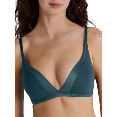 Abbildung von Calida Padded Tshirt BH, Damen, Größe: 75B, Teal