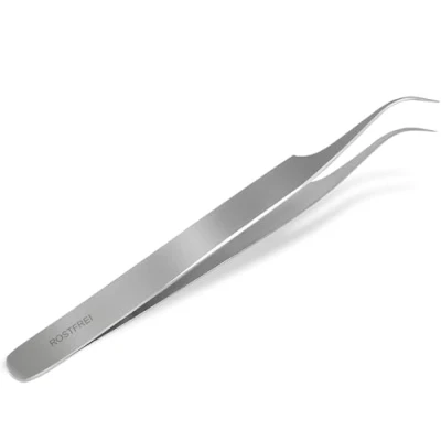 Abbildung von Profi Zeckenpinzette Zeckenzange Zeckenentferner Zeckengreifer Zeckenhaken (11,4 cm)