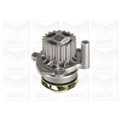 Abbildung von GRAF PA1089 Wasserpumpe 19 mit Dichtring mechanisch Stahlblech 56,23 für Zahnriementrieb VOLKSWAGEN: Tiguan I, Polo V Schrägheck, GOLF 6