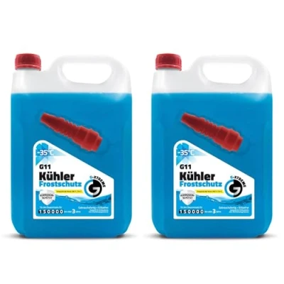 Abbildung von Gamix Hochwertige Autochemikalien Kühlerfrostschutz G11 Kühlflüssigkeit 3 Jahre bis 35C Gebrauchsfertig Kühlmittel Auto 5L (10L)