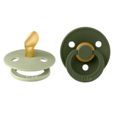 Abbildung von BIBS Colour 2 Pack Sage/Hunter Green Anatomisch Spenen Maat
