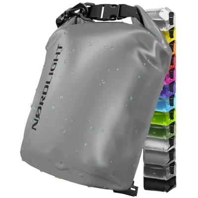 Abbildung von Nordlight Dry Bag 30L Wasserdichter Beutel (Grau) Packsack Mit Roll Top Verschluss Und Schultergurt Schwimmen, Baden, Strand, Kanu, Stand Up Paddling, Tauchen
