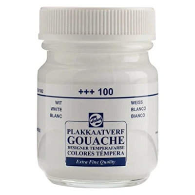 Abbildung von Talens Gouache Extra Fine Quality Bottle White 100