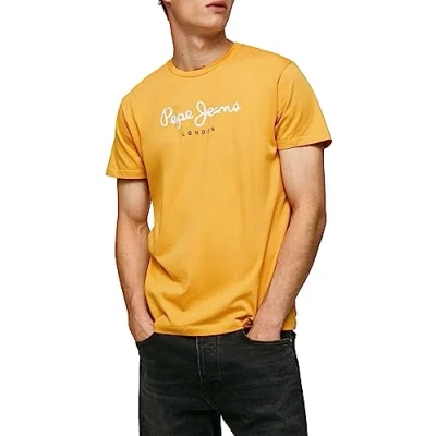 Abbildung von Pepe Jeans Herren Eggo N T Shirt, Ochre Yellow, S