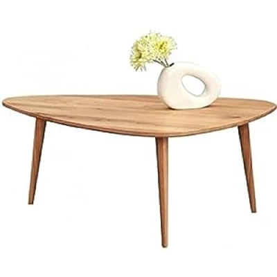 Abbildung von M2 Kollektion 258722 Couchtisch / Nierentisch Elen 2, Echtholz Wildeiche massiv geölt, 110x70 cm, Höhe 43cm