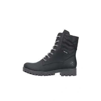 Abbildung von Rieker Snowboot/Winterstiefel, Damen, Größe: 41, Schwarz Schuhe