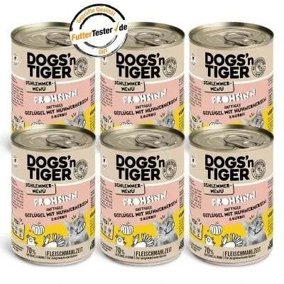 Abbildung von Adult, Katzenfutter, Frohsinn, Katzen Nassfutter, Getreidefrei, Geflügel &amp; Kürbis, 12x 400g 12x400g