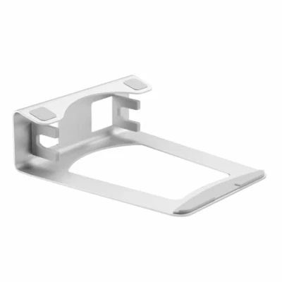 Abbildung von StarTech.com Laptop Stand 2 in 1 Riser or Vertical Ideal for Ultrabooks &amp; MacBook Pro/Air Ergonomic Angled Notebook Holder Office Desk Silver, Aluminum (LTSTND2IN1)