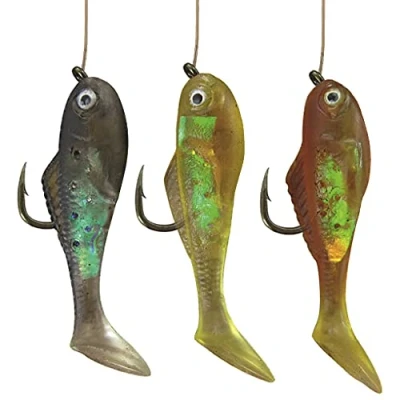 Abbildung von JENZI Barsch Hegene Fishli&#039;s mit der Gummifische #6 Typ 1