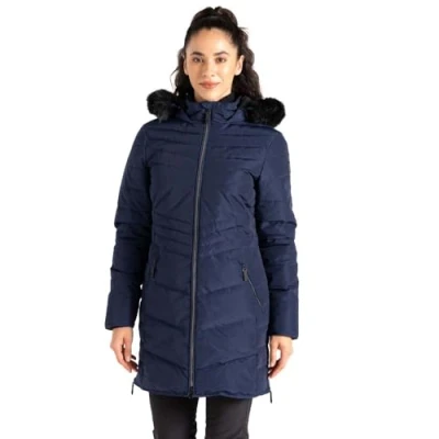 Abbildung von Dare2B Damen Womens Striking Iv Jacket Isolierte Jacke, Peacoat Blue, 40