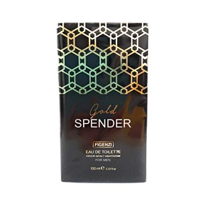 Abbildung von Figenzi, Gold Spender; For Men; eau de toilette; 100 ml; black