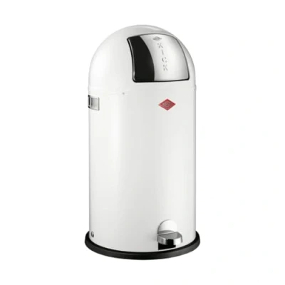 Abbildung von WESCO Mülleimer Kickboy Weiß 40 L