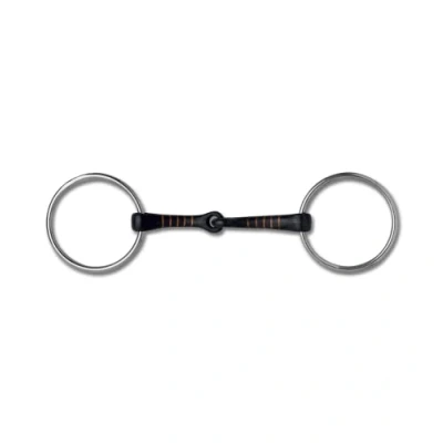Abbildung von Waldhausen Snaffle Bit 13,5 Schwarz