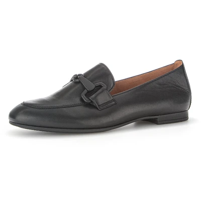 Abbildung von Gabor Slipper, Loafer, Halbschuh mit Lederinnensohle