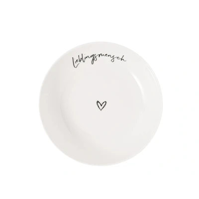 Abbildung von Villeroy &amp; Boch Statement Schale flach Liebingsmensch 18,5cm