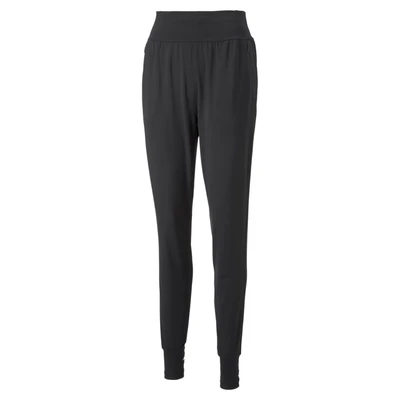 Abbildung von Puma Modest Activewear Jogger Jogginghose, Damen, Größe: Large, Black