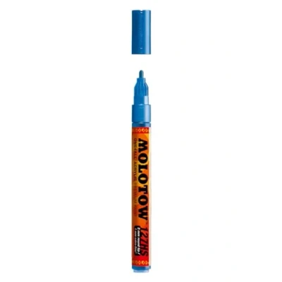 Abbildung von Molotow Permanentmarker One4All 127 HS nachfüllbar 2mm metallic blue