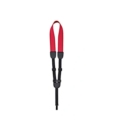 Abbildung von Ortega Guitars Nylon Schalllochgurt Ukulele ohne Bohren Straps Hook Series verstellbar rot / red (OUSHK RD)