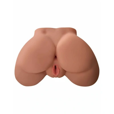 Abbildung von Masturbator &quot;Perfect Ass Masturbator&quot;, mit 2 Lustöffnungen, innen Stimulationsrillen