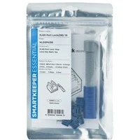 Abbildung von SmartKeeper ESSENTIAL / 10 x RJ45 Port Blockers mit 1 Lock Key Basic Dunkelblau