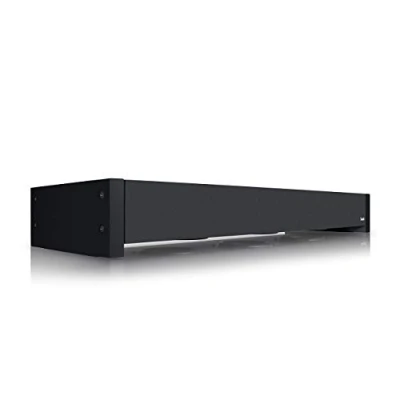 Abbildung von Teufel Flach Subwoofer T 4000 Platzsparende Wireless Subwoofer, Bassreflex schwarz
