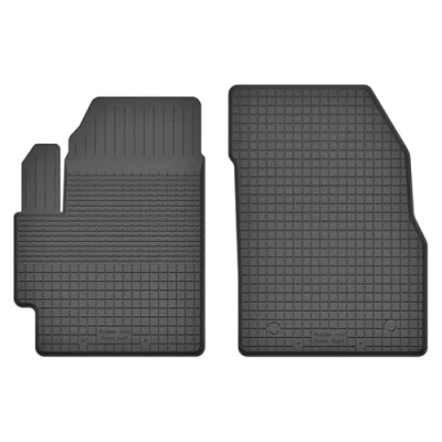 Abbildung von Gummimatten Automatten Gummifussmatten Gummi Fußmatten für Peugeot 4007 Bj. 2007 2012 VORNE Fahrer und Beifahrermatte FX_AJ