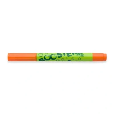 Abbildung von JOLLY Booster XL, 12 Stifte, Orange, nachfüllbare und ungiftige Fasermaler, für Kleinkinder ab 3 Jahren, auswaschbare Tinte, Spitzen austauschbar, Spitze unversenkbar