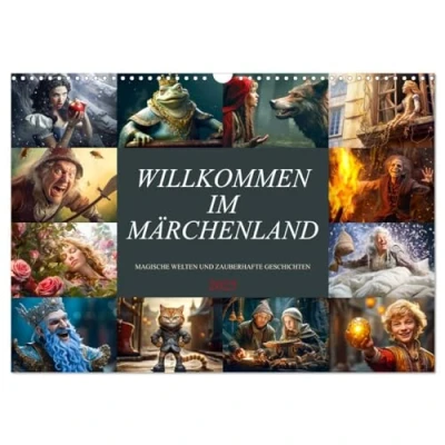 Abbildung von Willkommen im Märchenland (Wandkalender 2025 DIN A3 quer), CALVENDO Monatskalender