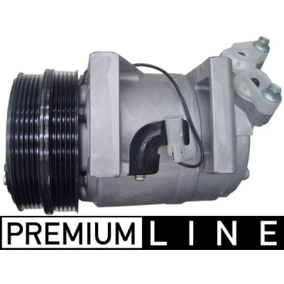 Abbildung von MAHLE ORIGINAL ACP 1320 000P Kompressor DKS15D 12 PAG 46 R 134a FORD: Focus 2 Schrägheck, Kombi, C Max, VOLVO: V50, C30, S40 II