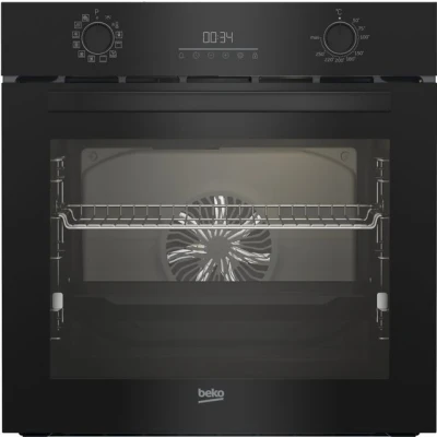 Abbildung von BEKO Einbaubackofen BBIM17300B, mit 1 fach Teleskopauszug, SteamShine, SteamShine Reinigung
