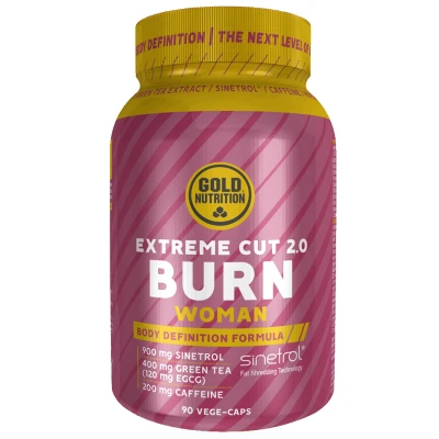 Abbildung von Extreme Cut Burn 2.0 Woman, 90 vegetarische Kapseln, Gold Nutrition