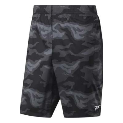 Abbildung von Reebok Herren Wor Comm Printed Short, Black, FP9085, Gr. S