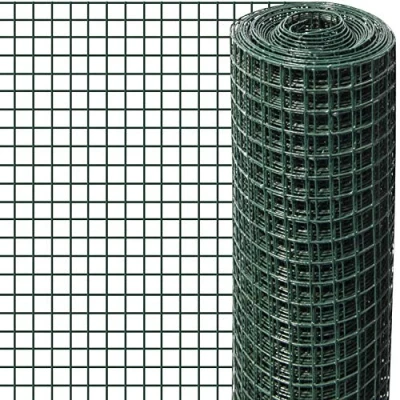 Abbildung von Drahtgitter grün 12,7x12,7mm 1x5m