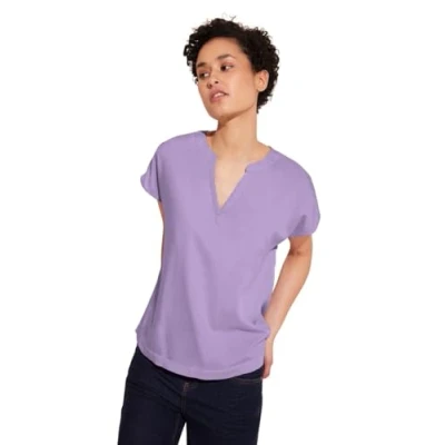 Abbildung von STREET ONE Kurzarmbluse, Blusenshirt aus reiner Viskose