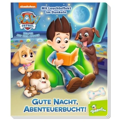 Abbildung von PAW Patrol: Gute Nacht, Abenteuerbucht!: Pappbilderbuch mit Leuchteffekt im Dunkeln