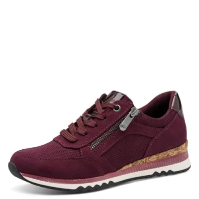 Abbildung von Marco Tozzi Sneaker low, Damen, Größe: 41, Mulberry Schuhe