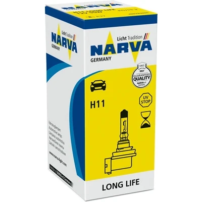 Abbildung von NARVA 480783000 Glühlampe, Fernscheinwerfer H11 12V 55W Halogen AUDI: A4 B8 Avant, A6 C6 Q5, RENAULT: MEGANE 2 Kombi, 3 Grandtour