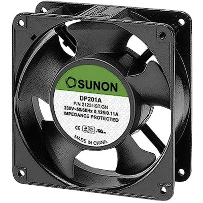 Abbildung von Sunon DP201A2123HST.GN Aksial ventilator 230 V/AC 177 m3/h (L x B H) 120 38 mm