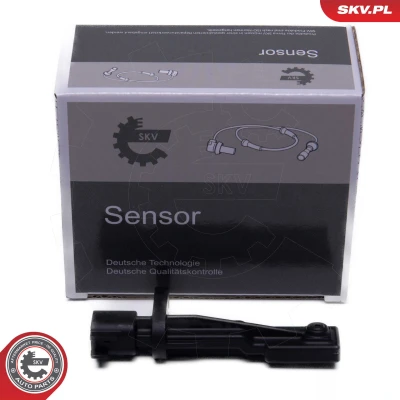 Abbildung von ESEN SKV 06SKV470 ABS Sensor Hinterachse beidseitig 2 schwarz Kunststoff JEEP: WRANGLER 3, Compass, Cherokee IV, DODGE: Nitro SUV