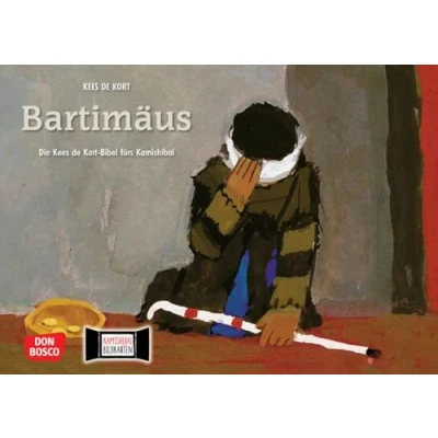 Abbildung von Bartimäus. Kamishibai Bildkartenset: Jesusgeschichten für Kita, Grundschule und Gemeinde, gestaltet von Kees de Kort das Erzähltheater (Die Bibel fürs Kamishibai)